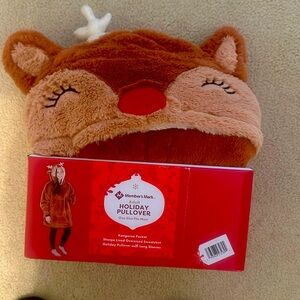 Hooded Pull Over Hoodie with front pocket!